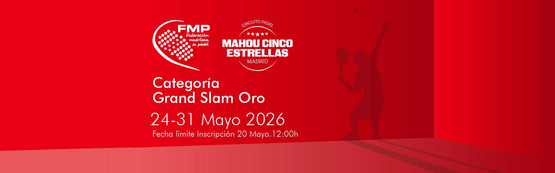 I PRUEBA CIRCUITO DE PÁDEL MAHOU 5 ESTRELLAS